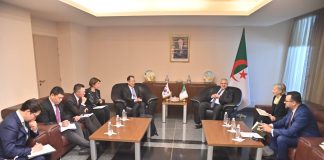 Diplomatie: Magramane reçoit le vice-ministre chargé des Affaires économiques au ministère des Affaires étrangères de la République de Corée