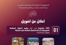 589 projets et 5.890 emplois temporaires annoncés en 2026: Un programme massif pour l’emploi local