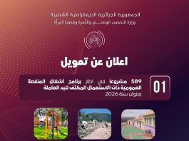 589 projets et 5.890 emplois temporaires annoncés en 2026: Un programme massif pour l’emploi local