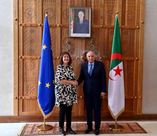 M. Attaf reçoit la Commissaire européenne chargée de la Méditerranée