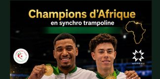Championnats d’Afrique de trampoline (juniors et seniors) : 4 nouvelles médailles, dont 3 en or pour l’Algérie