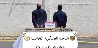 ANP : Mise en échec de tentatives d’introduction de plus de 2,5 quintaux de kif traité via les frontières avec le Maroc
