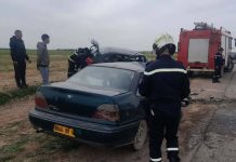 Accidents de la route: 2 morts et 256 blessés durant les dernières 24 heures
