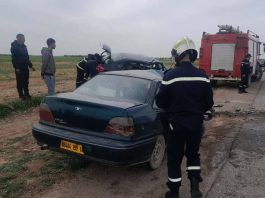 Accidents de la route: 2 morts et 256 blessés durant les dernières 24 heures