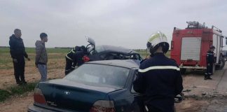 Accidents de la route: 2 morts et 256 blessés durant les dernières 24 heures