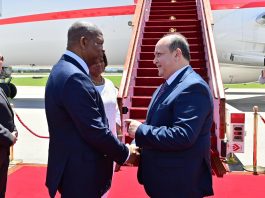 Après trois jours de visite d’État en Algérie: Lourenço achève sa visite à Alger