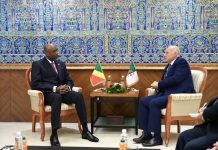 Diplomatie: Attaf reçoit son homologue congolais