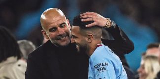 Angleterre: Guardiola l’homme qui a accompagné l’ascension de Riyad Mahrez au plus haut niveau européen