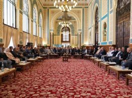Cour constitutionnelle: Aslaoui reçoit le président de la Cour suprême de la République de Namibie