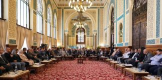 Cour constitutionnelle: Aslaoui reçoit le président de la Cour suprême de la République de Namibie
