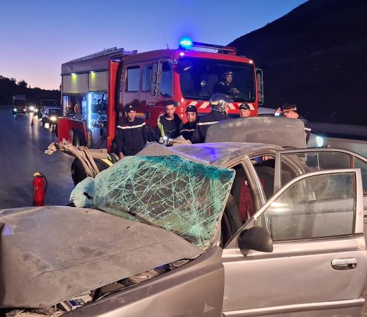 Accidents de la route: 6 morts et 246 blessés en 24 heures