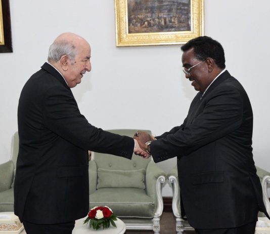 Le président de la République reçoit le ministre somalien de l’Intérieur et des Affaires fédérales