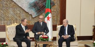 Le président de la République reçoit l’ancien Secrétaire général de l’Organisation des Nations unies