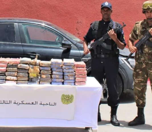 Arrestation d’un narcotrafiquant et saisie de plus de 270 kg de cocaïne à Adrar