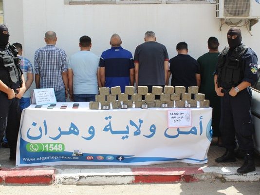 Oran: Démantèlement d’un réseau criminel spécialisé dans le trafic de drogue et saisie de 48 kilos de kif traité