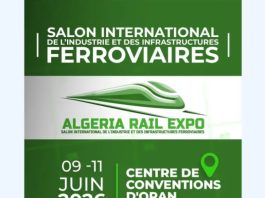 Oran: Ouverture de la deuxième édition du Salon international de l’industrie et des infrastructures ferroviaires
