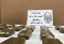Tlemcen: Saisie de plus d’un kilogramme de cocaïne et près de 3 kilogrammes de kif traité