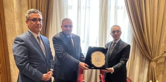 Coopération judiciaire arabe: Lotfi Boudjemaa s’entretient avec son homologue égyptien au Caire