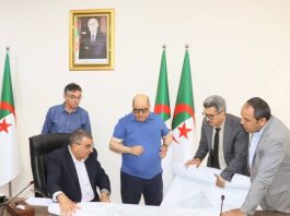 Ligne ferroviaire: Djellaoui préside une réunion sur le projet de ligne ferroviaire Ouargla-In Salah-Tamanrasset