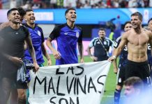 Mondial 2026: La Fifa examine la banderole pro-Malouines déployée par l’Argentine
