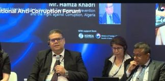 Forum international anti-corruption: L’Algérie présente son indice «Nazaha»