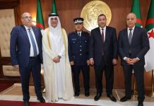 Algérie-Qatar: Sayoud reçoit le directeur du Département de la coopération internationale au ministère qatari de l’Intérieur