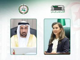 Parlement arabe: Mohammed bin Ahmed Al-Yamahi, félicite Mme Khalida Boufedech pour son élection à la présidence de l’APN