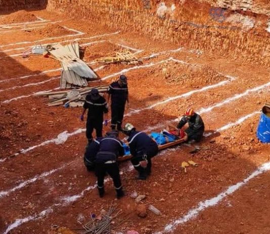 Annaba: Chute mortelle depuis une grue de trois ouvriers