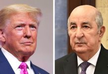 Donald Trump écrit au Président Tebboune: Les relations algéro-américaines ont connu un renforcement et un développement accrus