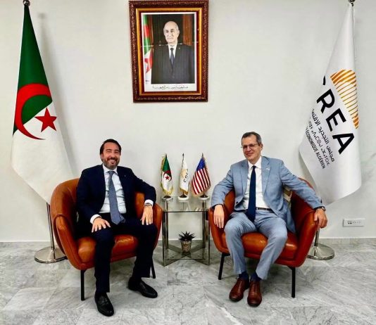 Economie: Kamel Moula rencontre le chargé d’affaires de l’ambassade américaine