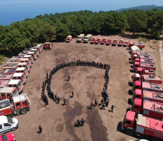 La protection civile annonce 1 968 incendies totalement maîtrisés