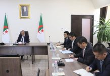 Projet ferroviaire minière Annaba-Tébessa: Djellaoui fait le point avec Du Fei,le président de la CRBC