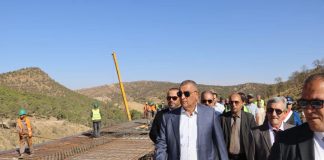 Ligne minière Est entre Annaba et Bled El Hadba: 174 km achevés, 127 autres livrés fin septembre