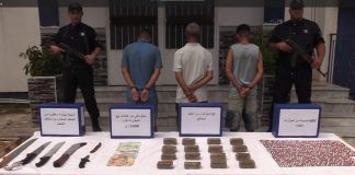 Lutte contre les bandes de quartiers à Alger: Quatre individus interpellés et 2 kg de kif saisis à Zéralda