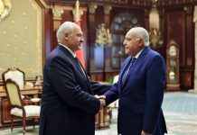 Audience: Ahmed Attaf reçu par le président biélorusse Alexandre Loukachenko à Minsk