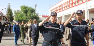 Protection Civile: Le Colonel Boughlef évalue ses dispositifs à Saïda, Sidi Bel Abbès et Tlemcen