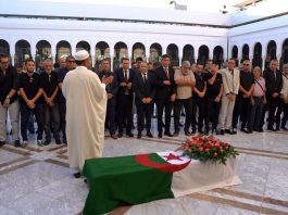 Sid Ahmed Agoumi inhumé au cimetière d’El Kettar à Alger
