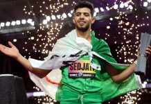 Triomphe à Budapest: Djamel Sedjati s’adjuge le 800 mètres de l’Ultimate Championship au terme d’un finish fantastique