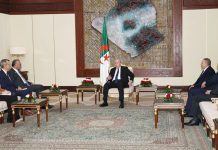 Audience: Tebboune reçoit Massad Boulos