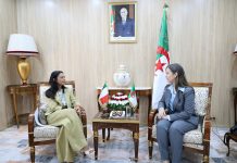 Algérie-Italie: Boufedeche reçoit l’ambassadrice de la République italienne