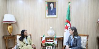 Algérie-Italie: Boufedeche reçoit l’ambassadrice de la République italienne