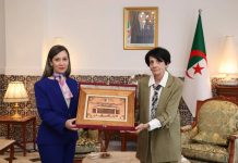 Cour constitutionnelle: Leïla Aslaoui reçoit Khalida Boufedeche