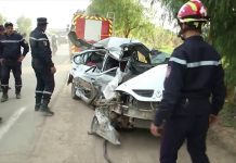 Protection civile: Quatre morts et 208 blessés sur les routes en 24 heures
