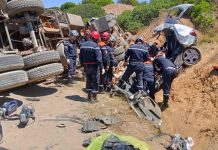 Protection civile: 5 morts et 237 blessés en 24 heures
