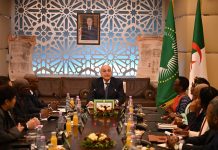 Conseil de paix et de sécurité de l’Union africaine: Attaf défend des solutions africaines aux conflits