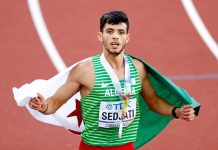 Athlétisme: Sedjati, offre une quatrième médaille d’or à l’Algérie