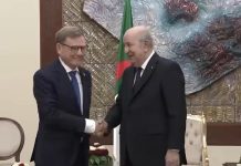 Le président de la République reçoit le ministre allemand des Affaires étrangères