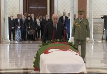 Décès de Boualem Boualem: Tebboune rend un dernier hommage