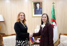 APN:Boufedeche reçoit l’ambassadrice de la République de Slovénie en Algérie