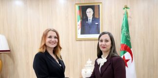 APN:Boufedeche reçoit l’ambassadrice de la République de Slovénie en Algérie
